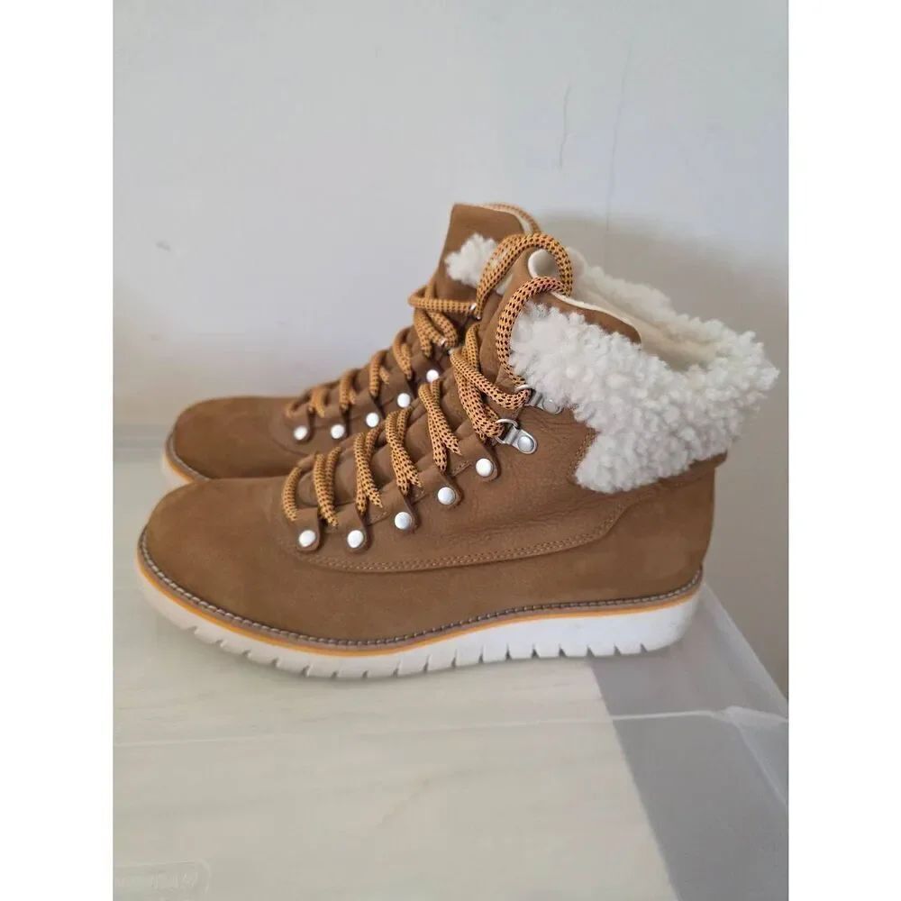 Cole Haan Zerogrand Explorer Women's Waterproof Hiker Boots Brown Size 9.5B